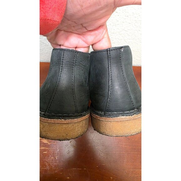 Astorflex Men's Black Desert Chealse Boots Lace-Up Leather Made in Italy Size 44 - Picture 4 of 9